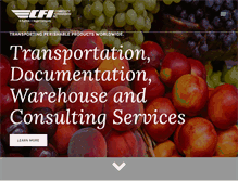 Tablet Screenshot of cfiperishables.com